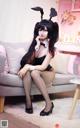 Coser@Potato Godzilla: Kurumi Tokisaki Bunny Girl (35 photos)